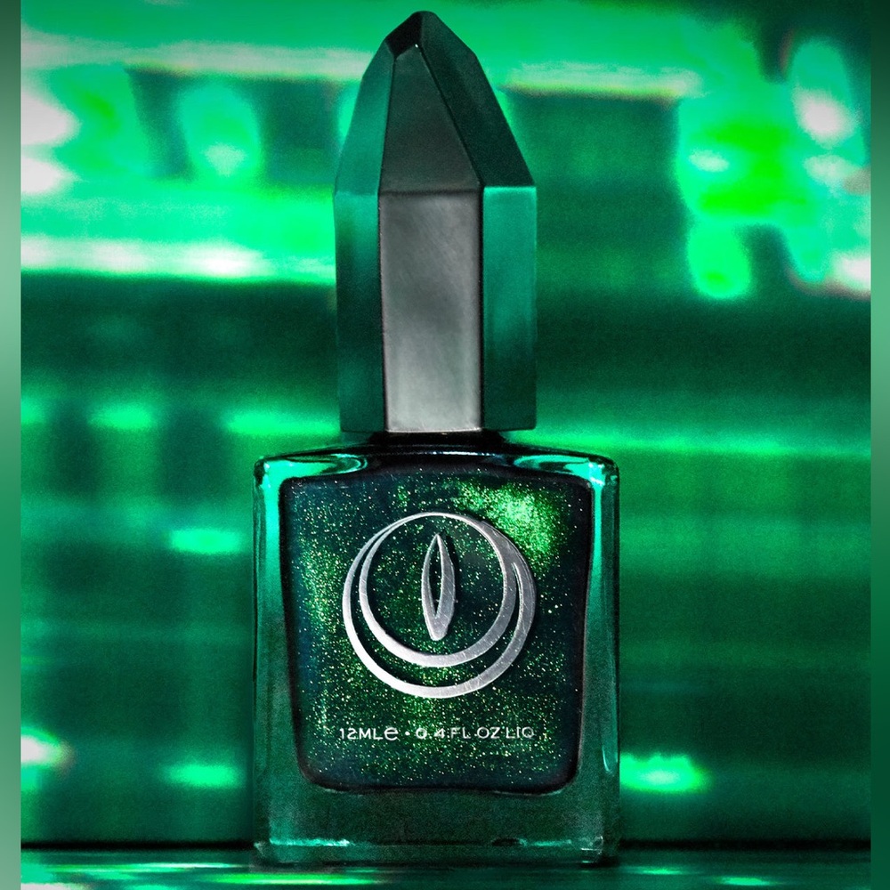 Access Denied • Mooncat Nail Lacquer | Green - Shimmer | Vegan & Cruelty-Free